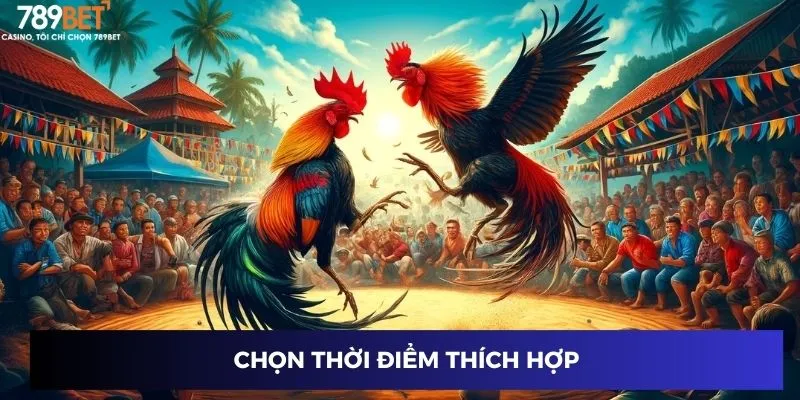 Chọn thời điểm thích hợp