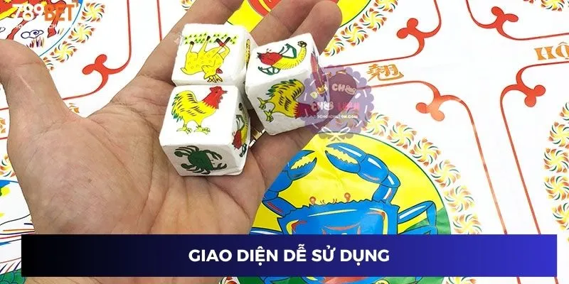 Giao diện dễ sử dụng