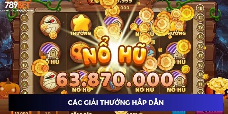 Các giải thưởng hấp dẫn