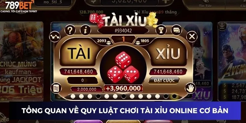 Tổng quan về quy luật chơi tài xỉu online cơ bản